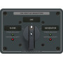 Blue Sea Systems Traditional Metal AC Rotary Switch Panel, Source Selector, Reverse Polarity and Power LEDs - Apollo Lighting