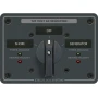 Blue Sea Systems Traditional Metal AC Rotary Switch Panel, Source Selector, Reverse Polarity and Power LEDs