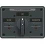Blue Sea Systems Traditional Metal AC Rotary Switch Panel, Source Selector, Reverse Polarity and Power LEDs