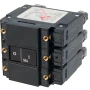 Blue Sea Systems C-Series Flat Rocker Circuit Breaker, Magnetic Hydraulic, Trip-Free