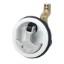 Perko Surface Mount T-Handle Latch, Non-Locking, 2-1/2 in Hole, 1/8-3/4 in Surfaces