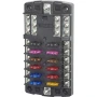Blue Sea Systems ST Blade Fuse Block, ATO/ATC, 32V DC, Screw Terminal