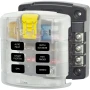 Blue Sea Systems ST Blade Fuse Block, ATO/ATC, 32V DC, Screw Terminal