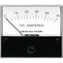 Blue Sea Systems DC Analog Ammeter, 2.75 in Face, 12V/24V DC Backlight