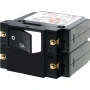 Blue Sea Systems A-Series Raised Rocker Circuit Breaker, Double Pole, 120/240V AC, 32V DC, Magnetic Hydraulic, Trip-Free