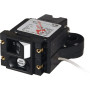 Blue Sea Systems Residual Current Circuit Breaker, Flat Rocker, Magnetic Hydraulic, Front Panel Mount - Apollo Lighting