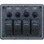 Blue Sea Systems Contura Water Resistant DC Circuit Breaker Panel, 12/24V, IP66 - Apollo Lighting