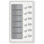 Blue Sea Systems Contura Water Resistant DC Circuit Breaker Panel, 12/24V, IP66 - Apollo Lighting