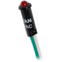 Blue Sea Systems Panel LED Indicator Light, For Circuit Breaker Panels, 11/64 in Mounting Hole, Push-In Mount - Apollo Lighting
