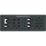 Blue Sea Systems Traditional Metal AC Main Circuit Breaker Panel, 120V AC, White Toggle Breakers, Non-Metered