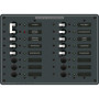 Blue Sea Systems Traditional Metal AC Main + Branch Circuit Breaker Panel, 230V AC, European, No Meter - Apollo Lighting