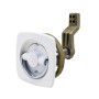 Perko Non-Locking Flush Latch, 2 in Hole, 1/4-1-1/8 in Door - Apollo Lighting