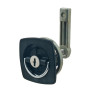 Perko 0931 Flush Lock with 2 Keys, 2 in Hole, 1/4 to 1-1/8 in Door - Apollo Lighting