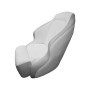 TACO Marine Anclote Bucket Seat, Integrated Seat Suspension, Adjustable Bolster, 5.25 in 4-Hole Pedestal Mount - Apollo Lighting