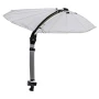 TACO Marine ShadeFin Mini Boat Shade, 60 x 38 in Coverage, UPF 50+, 36-52 in Adjustable Height