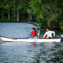 TACO Marine ShadeFin Mini Boat Shade, 60 x 38 in Coverage, UPF 50+, 36-52 in Adjustable Height