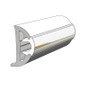 TACO Marine Flexible Vinyl Rub Rail Insert, 3/4 in x 1/2 in