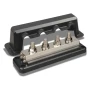 Victron Energy Busbar with Cover, 600A, 3/8 in and M8 Terminals