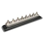 Victron Energy Busbar with Cover, 600A, 3/8 in and M8 Terminals