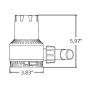 Attwood Marine HD2000 Non-Automatic Bilge Pump, 2000 GPH, 1-1/8 in Outlet, Anti-Airlock Nozzle - Apollo Lighting
