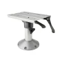 Attwood Marine 278 ProGlide Seat Mount with Slider, For 2-7/8 in Posts, Long Handle
