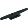 Attwood Marine Nylon Open Base Cleat, 2-Hole, Black, UV Resistant - Apollo Lighting