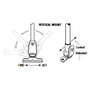 Attwood Marine Fold-Down Incandescent Anchor/Masthead Light, 12V, 3 NM, 360 Degree, Horizontal Mount - Apollo Lighting