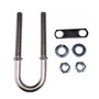 Attwood Marine Bow Eye U-Bolt, Stainless Steel, Plated Nuts and Washers - Apollo Lighting