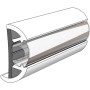 TACO Marine SuproFlex Semi-Rigid Rub Rail Kit, 2 in x 1-1/4 in, Flexible Vinyl Overlay Insert - Apollo Lighting