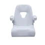 TACO Marine Boca Sport Helm Seat, 25 in, Adjustable Armrests, Roll-Back Bolster