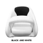 TACO Marine Caladesi Smooth Bucket Seat, 22 in x 23 in x 26 in, Adjustable Bolster, Integrated Seat Suspension, Marine-Grade Vinyl