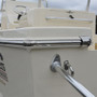 TACO Marine Stainless Steel Hollow Back Rub Rail, 3/4 in, Polished