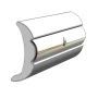 TACO Marine Rigid Vinyl Flex-Core Rub Rail, 2 in x 29/32 in, 60 ft
