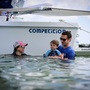 TACO Marine ShadeFin Boat Shade, For Standard Rod Holders, 5 x 6 ft, UPF 50+