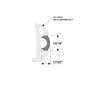 TACO Marine Flex Rub Rail Insert, For V11-9970 SuproFlex, 15/16 in x 17/32 in, 100 ft