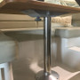 TACO Marine Z76-Series Fixed Height Table Pedestal Column, 3 in Dia, Single Taper - Apollo Lighting