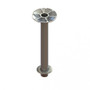 TACO Marine Z76-Series Fixed Height Table Pedestal Column, 3 in Dia, Single Taper