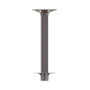 TACO Marine Z76-Series Fixed Height Table Pedestal Column, 3 in Dia, Single Taper