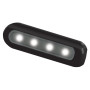 TACO Marine F38-8800 Series 4-LED Flat-Mount Deck Light, 12-24V, IP67, 700 lm, White Light - Apollo Lighting
