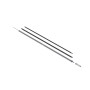 TACO Marine OI Series Open Water Internal & Collapsible Carbon Fiber Outrigger Poles, 3-Section, Twist & Lock, 400 lb Mono Halyard, For 1-1/2 in Mounts - Apollo Lighting