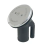 Perko 0540 Vented Deck Fill, 1-1/2 in Hose, Angled Neck