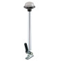 Perko Fold Down White All-Round Pole Light, 12V, 2nm, 9W - Apollo Lighting