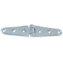 Perko 0120 Strap Hinge, Chrome-Plated Bronze, 2pk