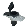 Perko 1060 Plug-In Pole Light Base, For 3/4 in Poles, 5° Rake - Apollo Lighting