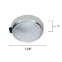 Perko 1356 Round Surface Mount LED Dome Light, On/Off Switch, 3-5/8 in O.D., 1 in Depth