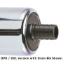 Perko Fishing Rod Holder, 65° Angled Flush Mount, Chrome-Plated Zinc Flange, Anodized Aluminum Tube - Apollo Lighting