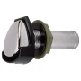 Perko 0506 Gas Tank Vent, 5/8 in Hose, Chrome-Plated Zinc Alloy, Polymer Splash Guard