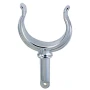 Perko 1262 Ribbed Type Rowlock Horns, Zinc Alloy, 1/2 in Shank, 1 Pair