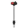 Perko 1421 Removable Bi-Color Pole and Utility Light, 12V, 2nm, 0° Rake, 3/4 in Tube, Requires 3-Pin Mounting Base