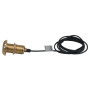 Perko Space Saver Thru-Hull Mount Underwater Light, 12V, 30° Beam, 10 ft Cable, Mounting Ring - Apollo Lighting